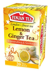 Fenjan Tea Lemon & Ginger Tea 20 Teabags 40g