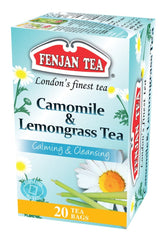 Fenjan Tea Camomile & Lemongrass Tea 20 Teabags 40g