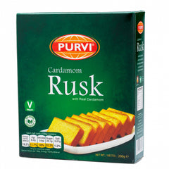 Purvi Cardamom Rusk 200g