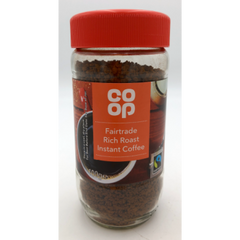 Co Op Fairtrade Rich Roast Instant Coffee 200g`