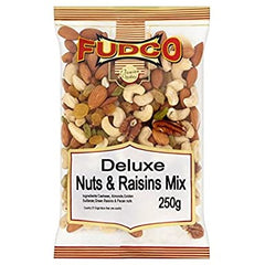 Fudco Deluxe Nuts & Raisins Mix 250g