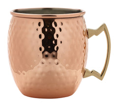 Copper Mug Hammered 500ml