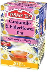 Fenjan Camomile & Elderflower Tea 20 Bags
