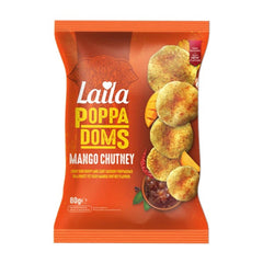 Laila Mini Poppadoms Mango Chutney 75g