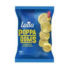 Laila Mini Poppadoms Plain 75g