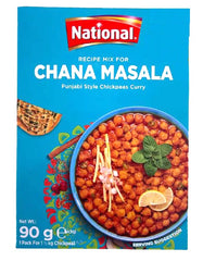 National Chana Masala Recipe Mix 90G