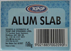 TOPOP ALUM SLAB 100g