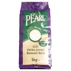 White Pearl 1121 Superior Length Basmati Rice 5kg
