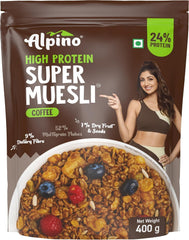 Alpino High Protein Super Muesli Coffee Flavour 400g