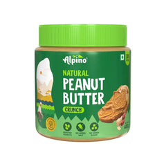 Alpino Natural Crunchy Peanut Butter 400g
