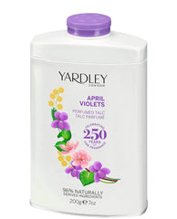Yardley April Violet Perfumed Talc 200G