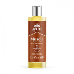 Ayumi Muscle Massage Bath & Body Oil 250ml