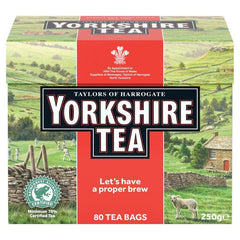 Yorkshire Tea 80 Tea Bags 250g