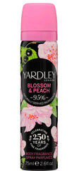 Yardley Blossom & Peach Body Fragrance Spray 75ML