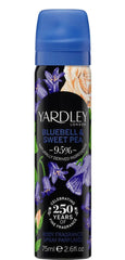 Yardley Bluebell & Sweet Pea Body Fragrance Spray 75ML
