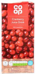 Co op Cranberry Juice 1 ltr