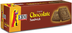EBM Chocolate Sandwich Biscuits 130G