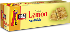 EBM Lemon Sandwich Biscuits 130G