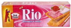 EBM Rio Strawberry Vanilla Biscuits 117G