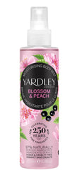 Yardley Blossom & Peach Moisturising Body Mist 200ML