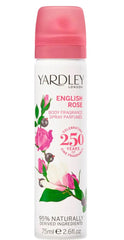 Yardley English Rose Body Fragrance Spray 75ML