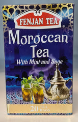 Fenjan Tea Moroccan with Mint & Sage 20 Tea Bags 40g