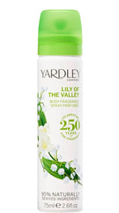 Yardley Lily of The Valley Body Fragrance Spray 75ML