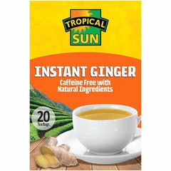 Tropical Sun Instant Ginger Tea 20 Tea Bags