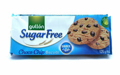 gullon Sugar Free Choco Chip Biscuits 125g
