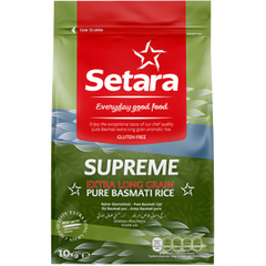 Setara Supreme Extra Long Pure Basmati Rice 10kg