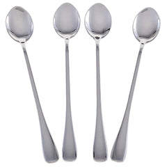 Stainless Steel Soda Spoons (4 Pieces)