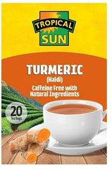 Tropical Sun Turmeric 20 Tea Bags 30g