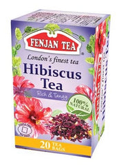Fenjan Tea Hibiscus Tea 20 Teabags 40g
