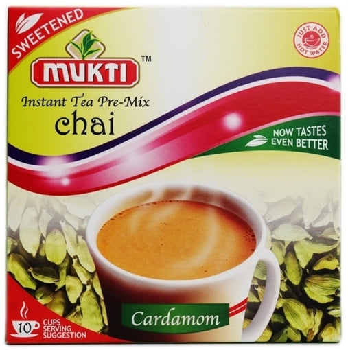 Mukti Cardamom Sweetened 10 Sachets 220g