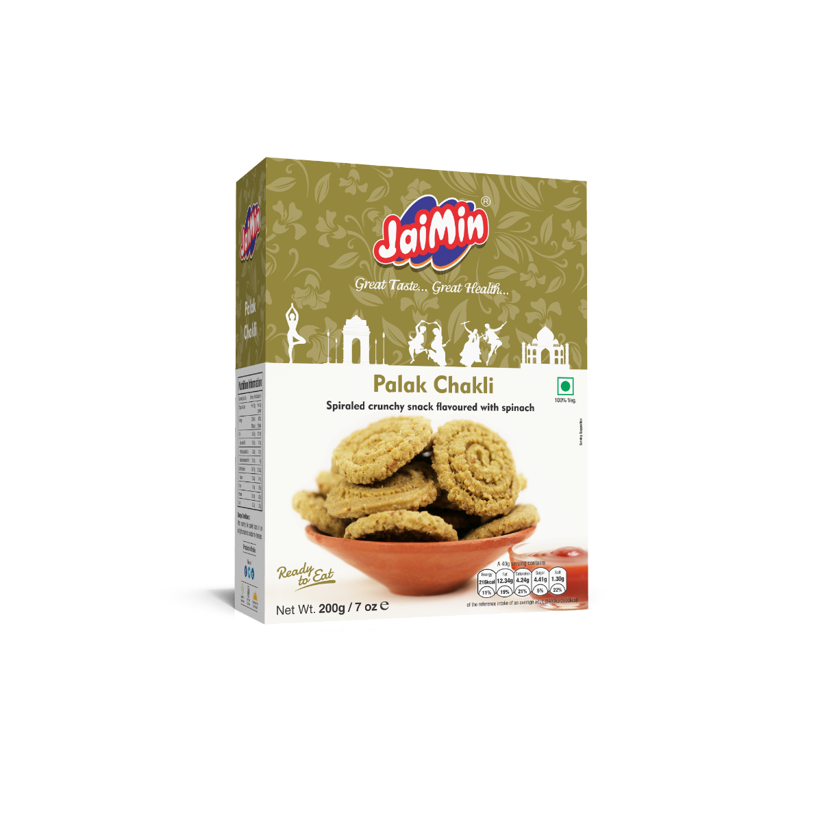 Jaimin Palak Chakli 200g