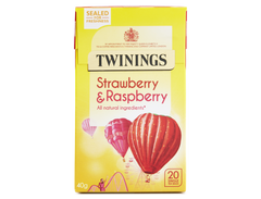 Twinings Strawberry & Raspberry 20 Tea Bags 30g