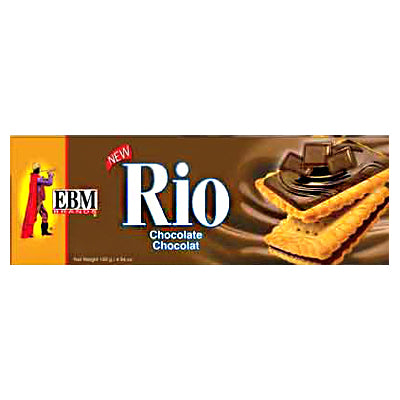 EBM Rio Double Chocolate Biscuits 119g