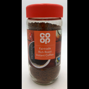 Co Op Fairtrade Rich Roast Instant Coffee 200g`