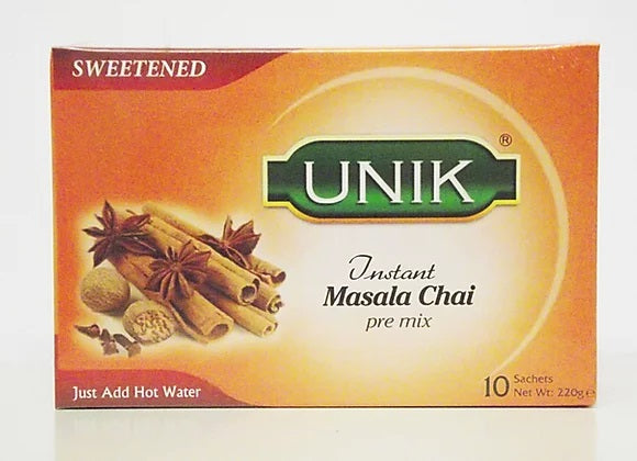 UNIK Instant Masala Chai Sweetened (10 Satchets)