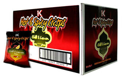 Kolak Chilli Lemon Crisps Large Box 36x25g