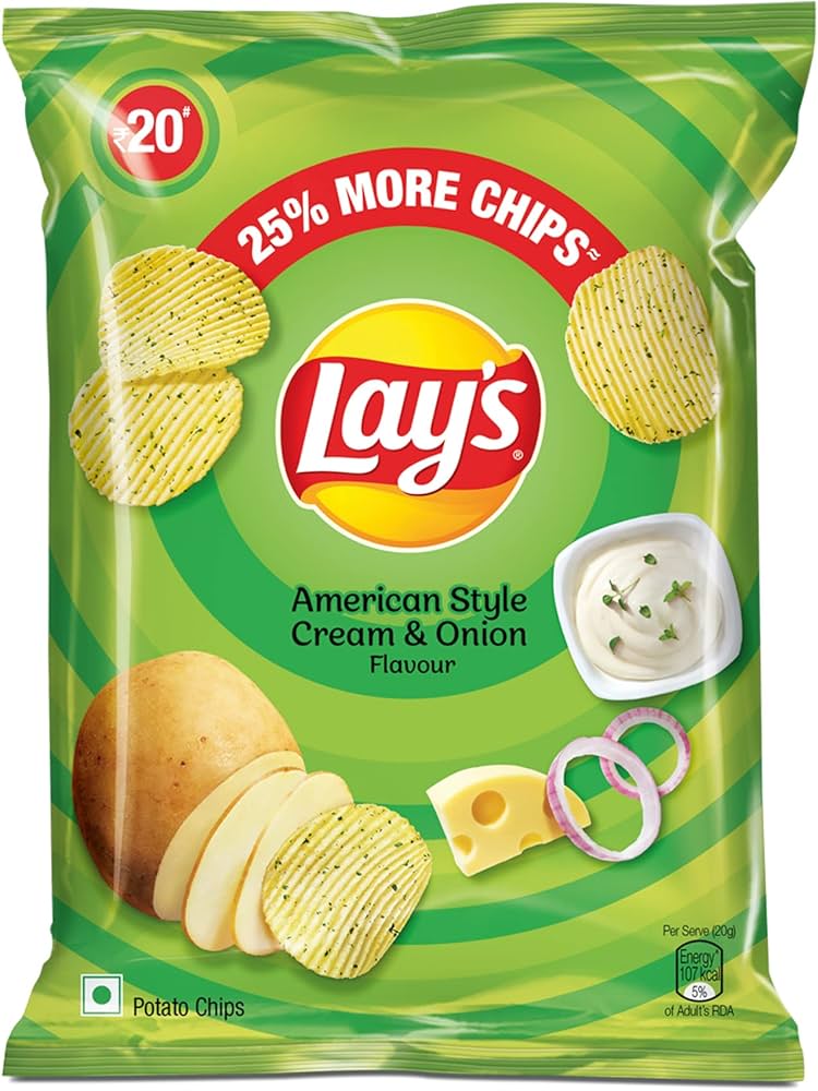 Lay's American Style Cream and Onion