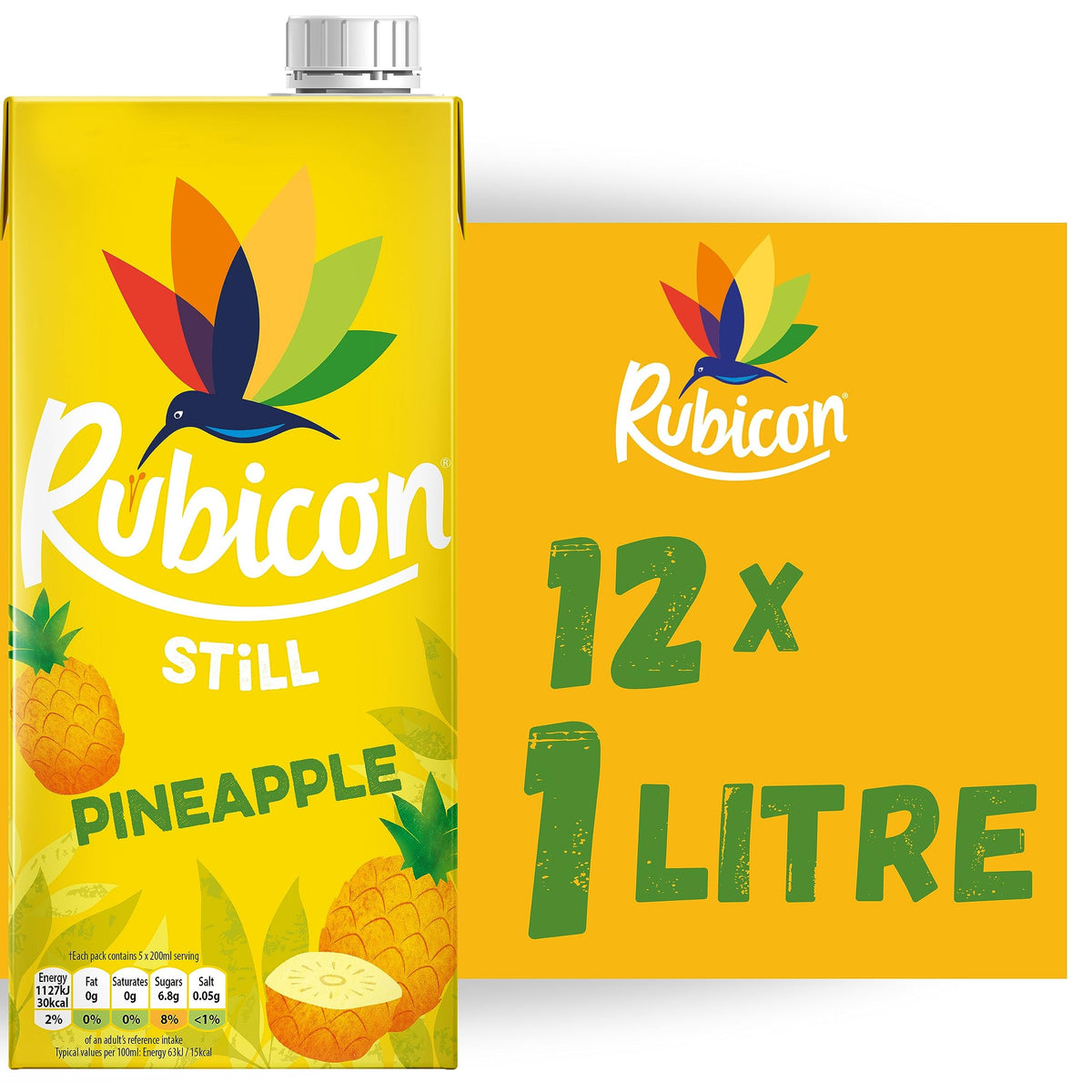 Rubicon Pineapple Juice Case 12x1ltr