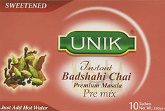 UNIK Instant Badshahi Chai Sweetened (10 Satchets)