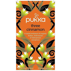 Pukka Three Cinnamon 20 Tea Sachets 40g