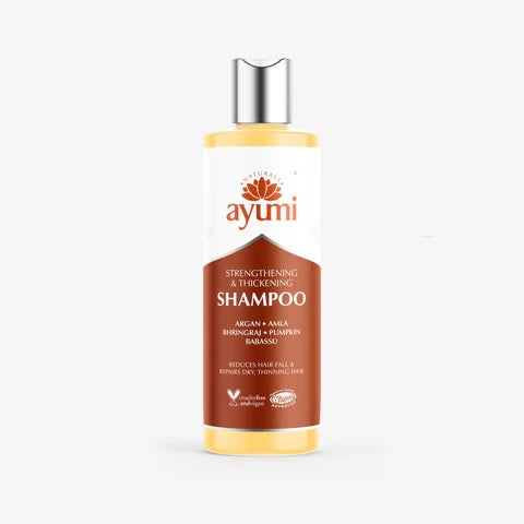 Ayumi Strengthening & Thickening Shampoo (Argan, Amla, Bhringraj) 250ml