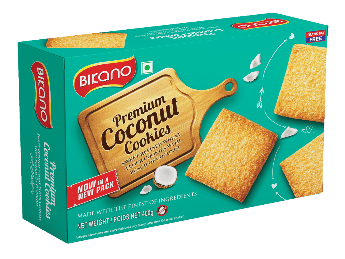 Bikano Premium Coconut Cookies 400g