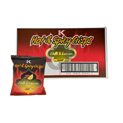 Kolak Chilli Lemon Crisps Small Box 20x25g