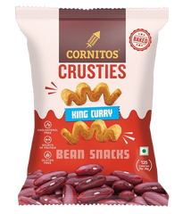 Cornitos Crusties King Curry Bean Snacks 57g