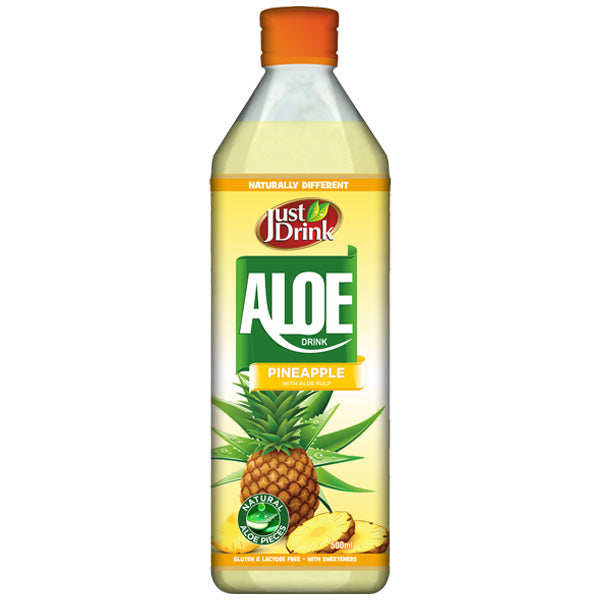 Just Drink Aloe Vera Pineapple Flavour 500ml