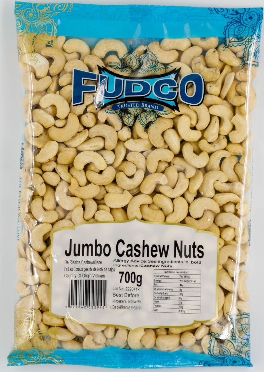 Fudco Cashew Nuts Jumbo 700g